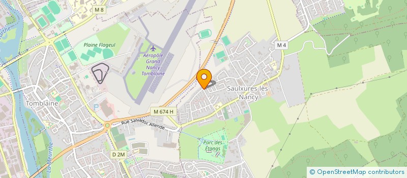 localisation de l'entreprise LORRAINE PROMOTION IMMOBILIERE  SAULXURES-LES-NANCY