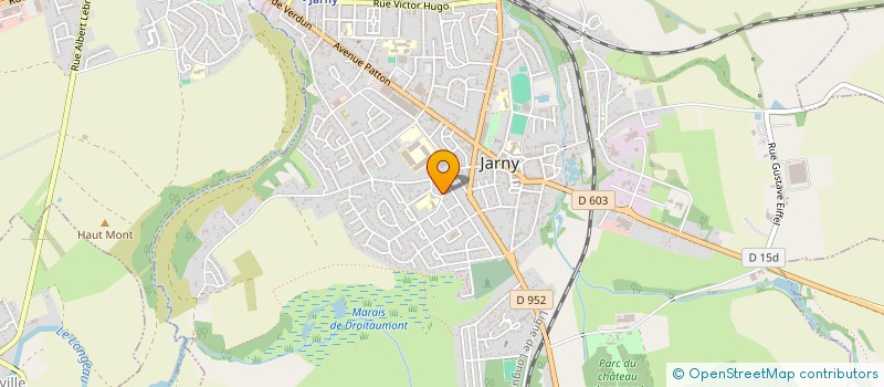 localisation de l'entreprise LORRAINE SECURITE PROTECTION INCENDIE  JARNY