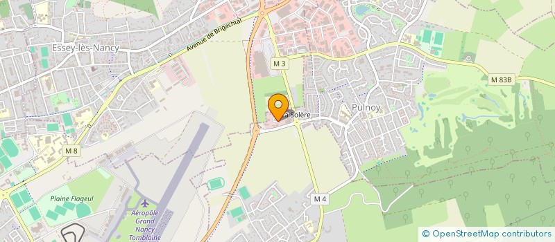 localisation de l'entreprise LORRAINE SERV  SAULXURES-LES-NANCY