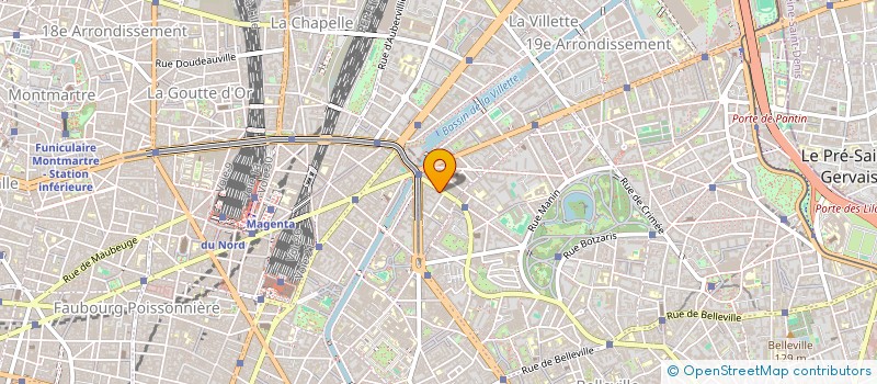 localisation de l'entreprise LORRAINE SORLET STUDIO  PARIS