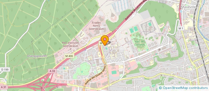 localisation de l'entreprise LORRAINE SPORT SERVICES  MALZEVILLE