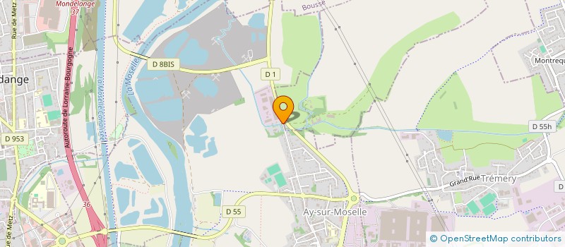 localisation de l'entreprise LORRAINE STRUCTURE ENVIRONNEMENT à AY-SUR-MOSELLE
