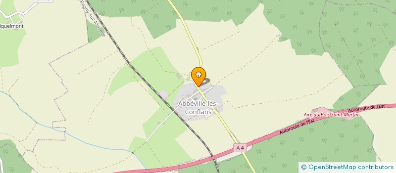 localisation de l'entreprise LORRAINE TOPO à ABBEVILLE-LES-CONFLANS
