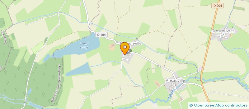 localisation de l'entreprise LORRAINE TPMR  HAMONVILLE