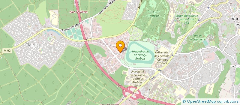 localisation de l'entreprise LORRAINE TRAVAUX.COM  VANDUVRE-LES-NANCY