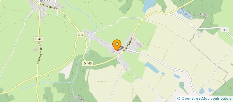 localisation de l'entreprise LORRAINE VENAISON  ESCLES