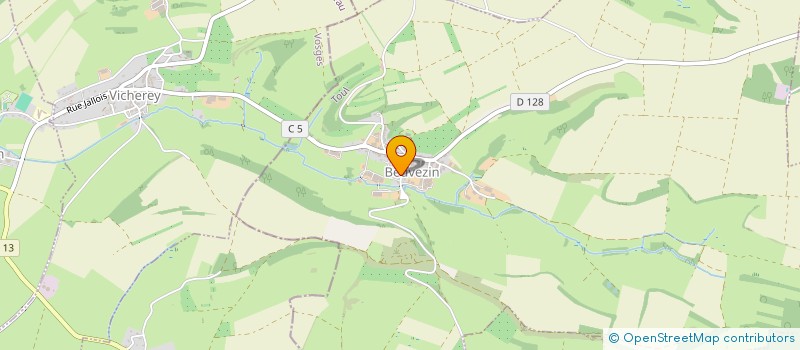 localisation de l'entreprise LORRAINE VENTILATION SANITATION  BEUVEZIN