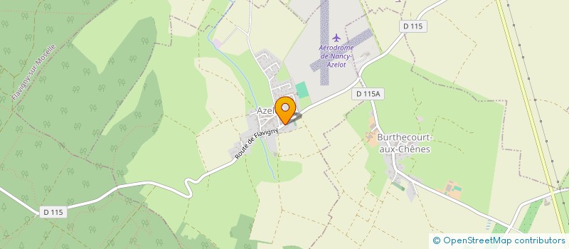 localisation de l'entreprise LORRAINE XAINTOIS  MANONCOURT-EN-VERMOIS