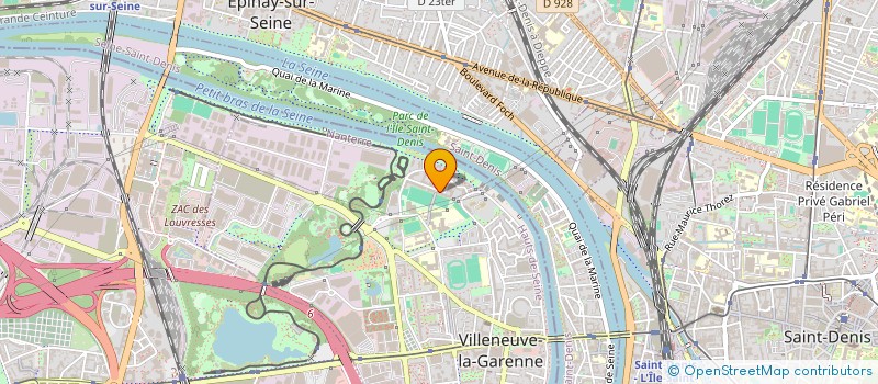 localisation de l'entreprise LORRIANE & THOMAS SERVICES  VILLENEUVE-LA-GARENNE