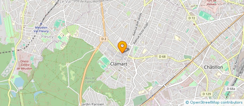localisation de l'entreprise LORRISIO à CLAMART