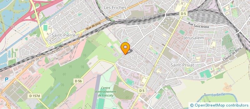localisation de l'entreprise LORRY-DEP à MARLY