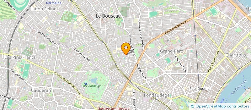 localisation de l'entreprise LORSHA  BORDEAUX