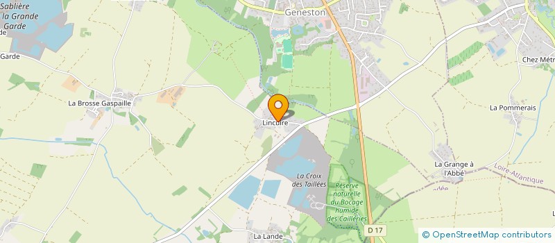 localisation de l'entreprise LORTEAU IMMO  SAINT-COLOMBAN