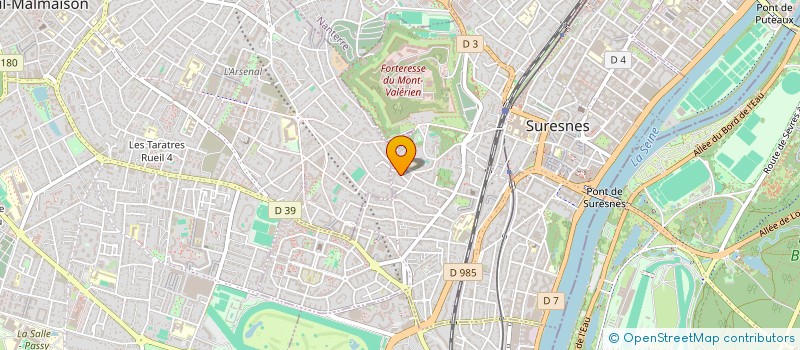 localisation de l'entreprise LORTHO VERMOEGEN à SURESNES