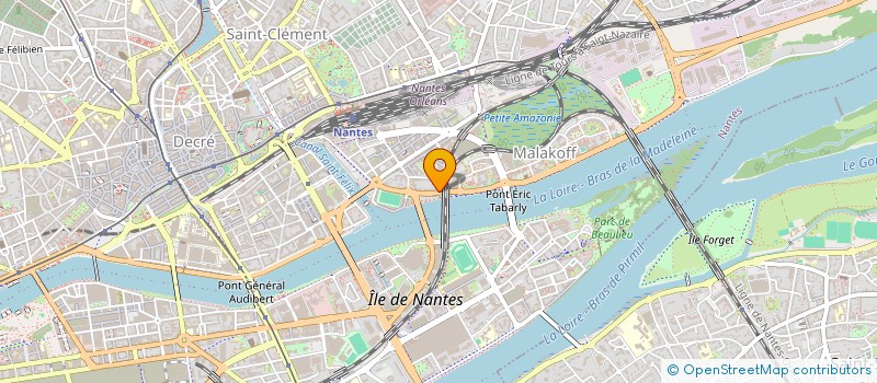 localisation de l'entreprise LORVAN à NANTES