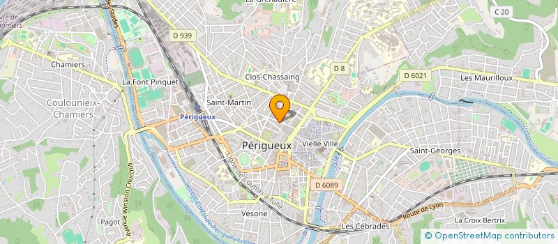 localisation de l'entreprise LORY DISTRIBUTION à PERIGUEUX