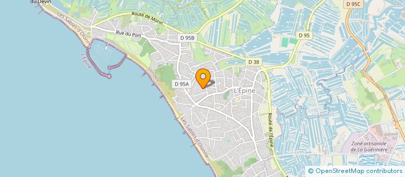 localisation de l'entreprise LOS 3S  L'EPINE