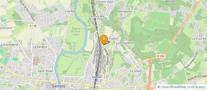 localisation de l'entreprise LOS AFICIONADOS  SAINTES