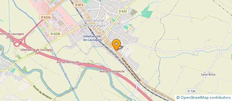 localisation de l'entreprise LOS AMICS DE LA LENGA D'OC DINS LO LAURAGUES à VILLEFRANCHE-DE-LAURAGAIS