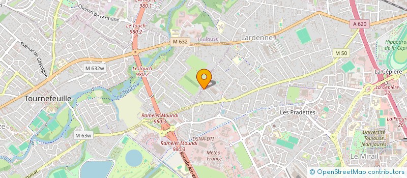 localisation de l'entreprise LOS AMICS DEL MESCLUM  TOULOUSE
