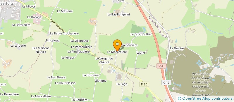 localisation de l'entreprise LOS AMIGOS METABOLICOS  SAINT-OUEN-DES-TOITS