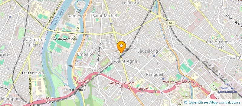 localisation de l'entreprise LOS AMIGOS MONTAUBAN à TOULOUSE