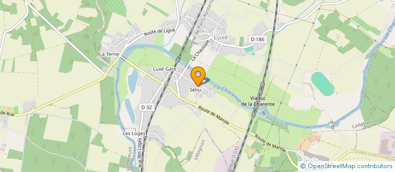 localisation de l'entreprise LOS ANGOULEME POLICE DEPARTEMENT à LUXE