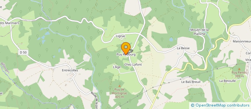 localisation de l'entreprise LOS BILANGOS à LES BILLANGES