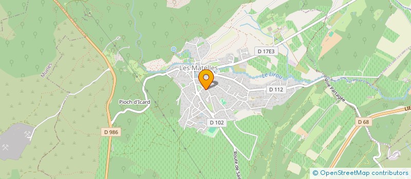 localisation de l'entreprise LOS BLANBECKS  LES MATELLES