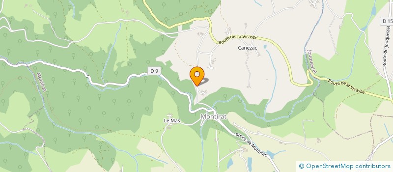 localisation de l'entreprise LOS BRACAIRE-BRAMAIRE à MONTIRAT