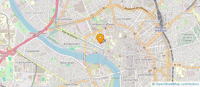 localisation de l'entreprise LOS BRASSEROS à TOULOUSE