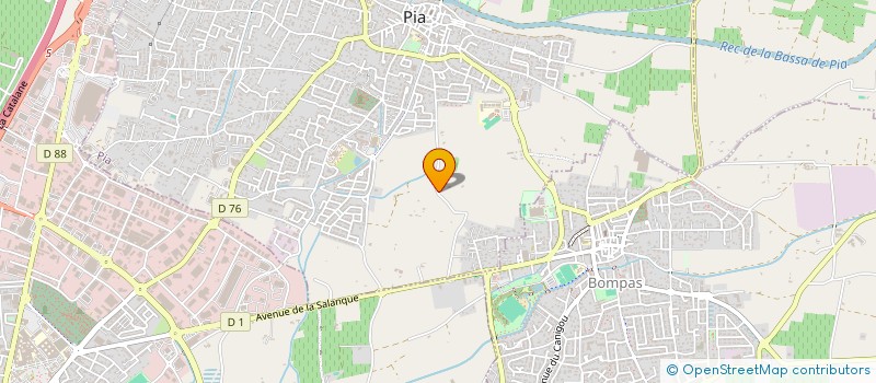 localisation de l'entreprise LOS CAMPEILS  PIA