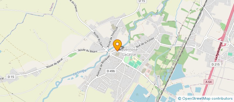 localisation de l'entreprise LOS CARIOCAS ATHLETIC à LAVERNOSE-LACASSE