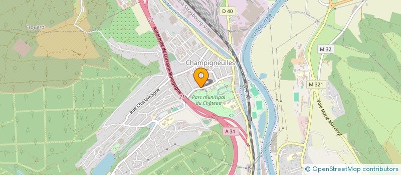 localisation de l'entreprise LOS&CIE  CHAMPIGNEULLES