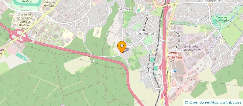 localisation de l'entreprise LOS COPANOS  HOUDEMONT