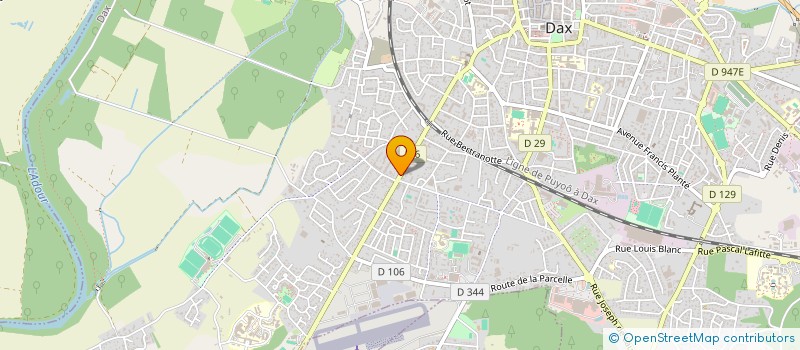 localisation de l'entreprise LOS DESENTENUTS à DAX
