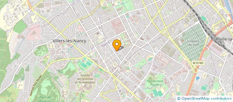 localisation de l'entreprise LOS DRAGOMAS  NANCY