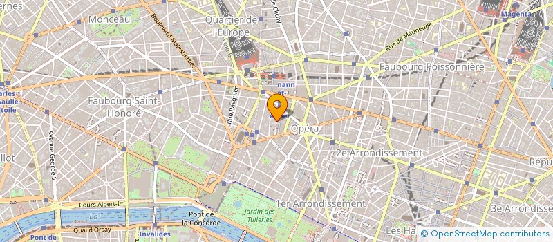 localisation de l'entreprise LOS GATOS PRODUCTIONS FRANCE S.A.S.  PARIS