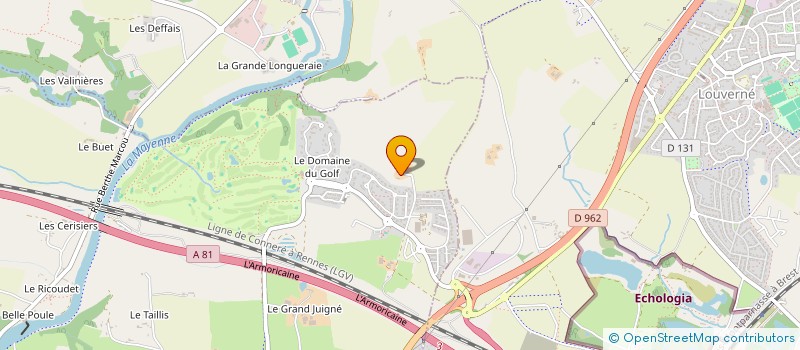 localisation de l'entreprise LOS GREEN à LAVAL