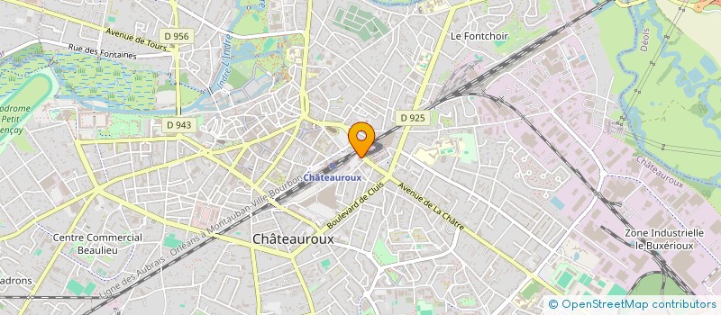 localisation de l'entreprise LOS HERMANOS à CHATEAUROUX