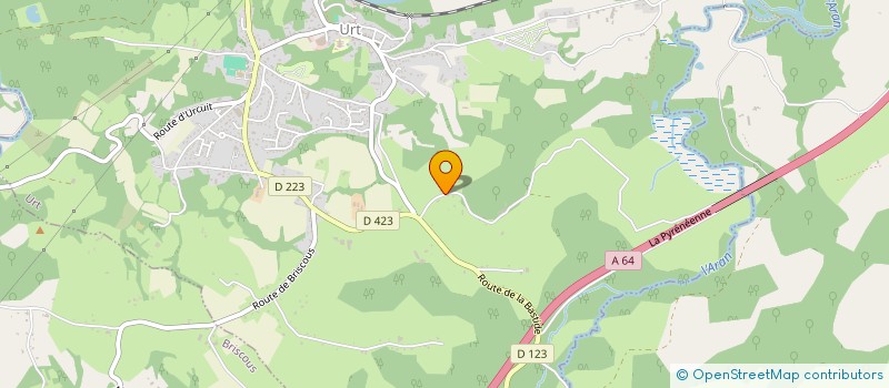 localisation de l'entreprise LOS HERMANOS  URT