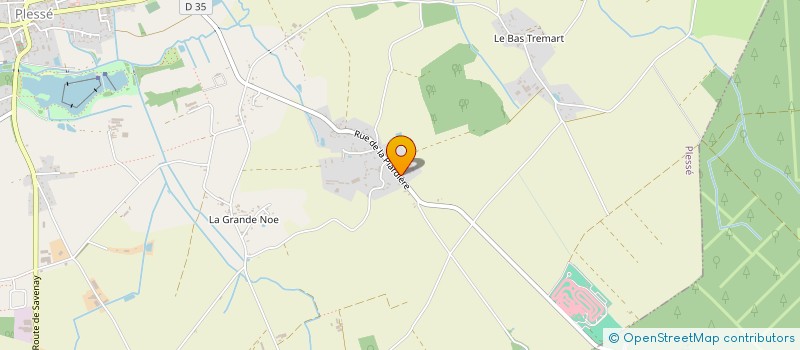 localisation de l'entreprise LOS HERMANOS  PLESSE