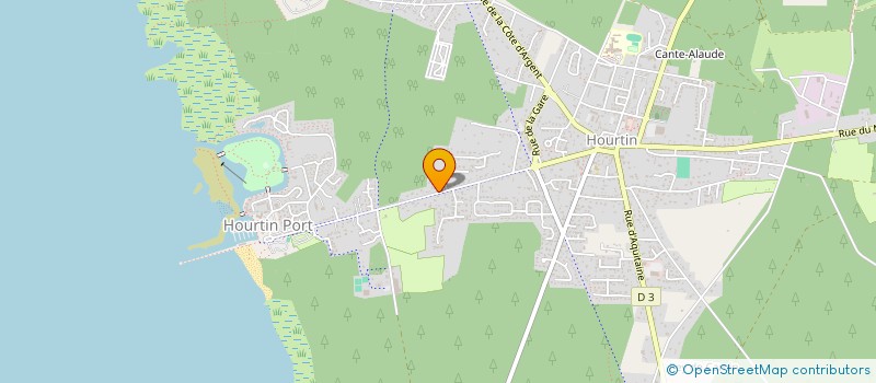 localisation de l'entreprise LOS HERMANOS VELAZQUEZ  HOURTIN