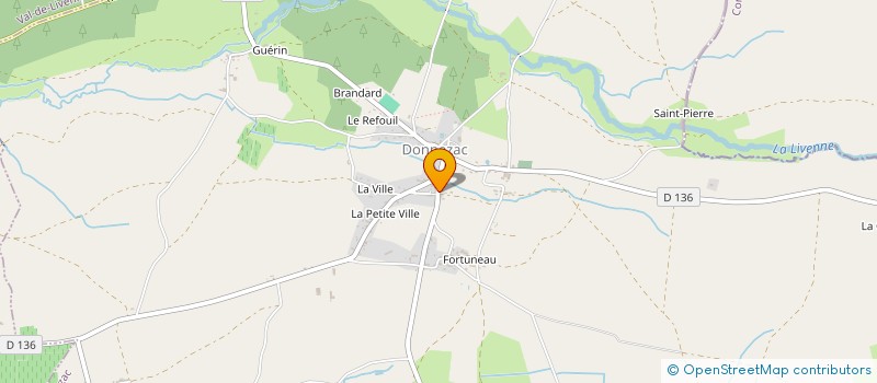 localisation de l'entreprise LOS LATCHESSE  DONNEZAC