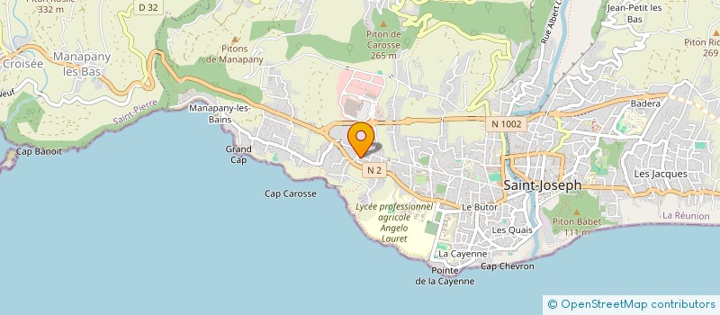 localisation de l'entreprise LOS MATAPOLLOS à SAINT-JOSEPH