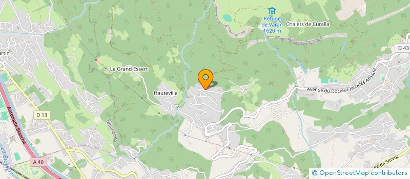 localisation de l'entreprise LOS MYRTILLES  PASSY