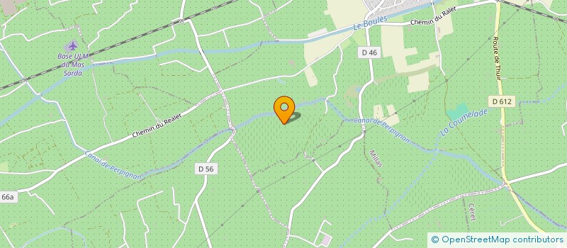 localisation de l'entreprise LOS PADRAGUETS à MILLAS