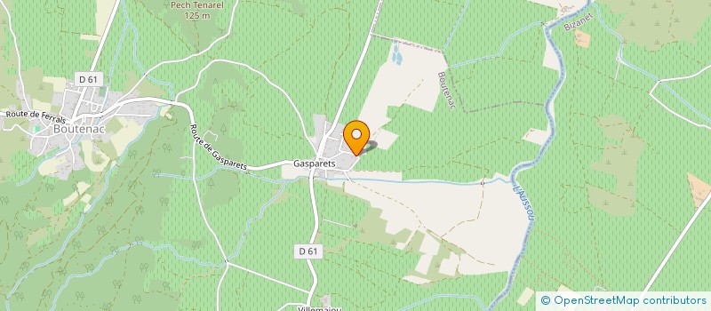 localisation de l'entreprise LOS PASSAJAIRES DAL CANTON DE DURBAN  THEZAN-DES-CORBIERES