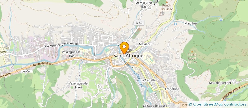 localisation de l'entreprise LOS PASTRES SAINT-AFFRICAINS  SAINT-AFFRIQUE