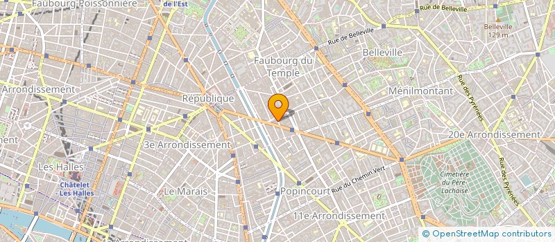 localisation de l'entreprise LOS PATOS  PARIS